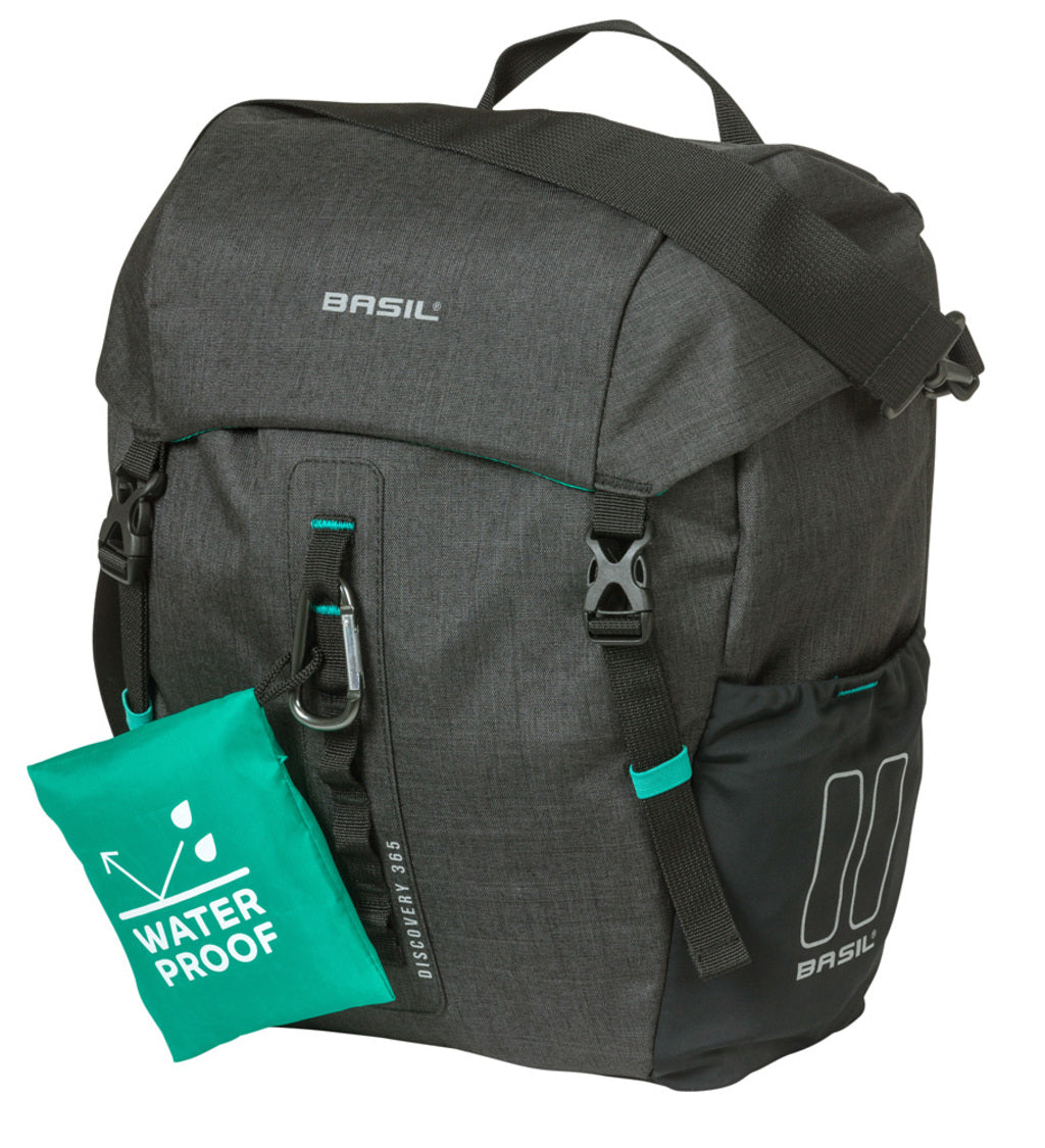 Enkele Fietstas Basil Discovery-Melee Black 9 Liter Enkele Fietstas Basil Discovery-Melee Black 9 Liter